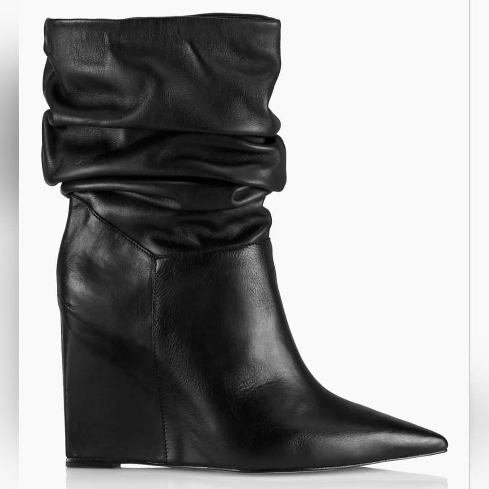 🖤 Schutz Ashlee Leather Boots